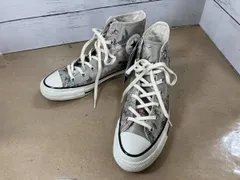 CONVERSE ALL STAR コンバース オールスター Chuck Tyler 刺繍花柄ハイカットスニーカー 1SE032 ベージュ 24.0cm 通年