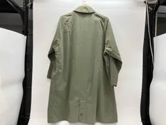 春秋 Barbour 2001001 バブアー  ステンカラーコート カーキ サイズ8 コットン ナイロン