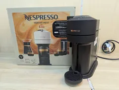 展示品　Nespresso ネスプレッソ　VERTUO NEXT  ヴァーチュオ　ネクスト　ブラック　カプセル欠品　GDV1-MB コーヒーメーカーのサムネイル
