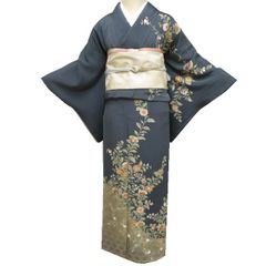 8215❫ ❃ 訪問着 ❃ 『松井 青々』作（正絹） - メルカリ