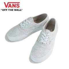 バンズ VANS ヴァンズ【箱無し】レディース スニーカーAUTHENTIC オーセンティック(RAINBOW JERSEY)MLT/TRWHT(レインボージャージー/マルチホワイト)ローカット 白 ニット