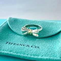 Tiffany オールドティファニー リボン ボウ 925 リング 指輪 - メルカリ