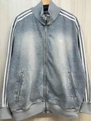 adidas KS2227 DENIM FIREBIRD TRACK TOP ATMOS デニム ファイヤーバード トラック ジャケット ジャージ アディダス ジップアップ 3XL