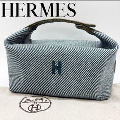 HERMES エルメス ブリッドアブラック GM ブルーアビス バッグ - メルカリ