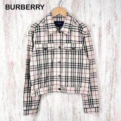 美品✨バーバリーブルーレーベル 総柄 デニムジャケット 38 ノバ
