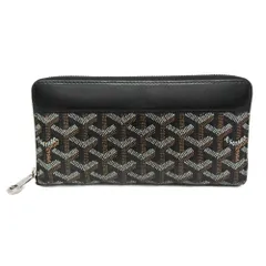ゴヤール(Goyard) マティニヨン メンズ,レディース レザー,コーティングキャンバス 長財布（二つ折り） ブラックのサムネイル