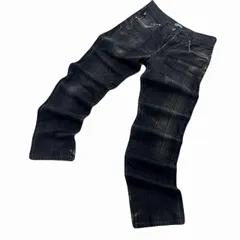 ポールスミス デニムパンツ メンズ W28 ストレート ブラック 色落ち ストライプ 黒 ジーンズのサムネイル