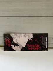 【K8-50】◎ 呪術廻戦 25巻 購入特典 五条悟 観戦チケット風 しおり イラストカード　特典 中古