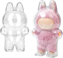 322R674 ぬいぐるみ用アクリル保護ケース LABUBUぬいぐるみに対応