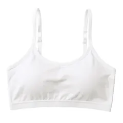 ハーフトップ レディース ブラジャー ノンワイヤーブラ ストラップ調整 脇高 さらさら カップ一体型 ズレない 吸放湿性 小さい 大きいサイズ シンプル ha-014