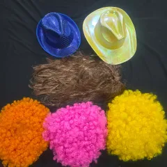 パーティー コスプレ ウール 帽子 (5点) セット