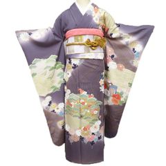 くま様専用 振袖 正絹 オフホワイト /色打掛 - メルカリ