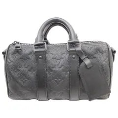 ★【LOUIS VUITTON】ルイ・ヴィトン　M22765　キーポルバンドリエール35　ハンドバッグ　ショルダーバッグ　2wayバッグ　ハイブランド　レディース　普段使い　カジュアル　ブラック金具