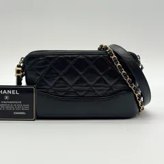 大人気✨CHANEL シャネル ショルダーバッグ ガブリエル マトラッセ ブラック レザー ココマーク シールカードあり