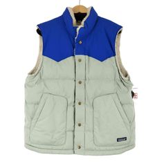 N*U様 【希少】 00s~ Patagonia ダウンベスト ツートーンカラー - メルカリ