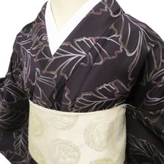 あーりー様リクエスト単衣夏着物】さんび高質化繊洗える着物 トール
