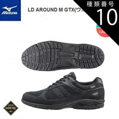 種類10：ブラック/27.0cm MIZUNO ミズノ LD AROUND M GTX　ウォーキングシューズ　ブラック (ユニセックス) [B1GC182609]