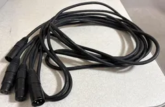CANARE 4S6 XLRケーブル スピーカーケーブル 3m×2本 (NEUTRIK製コネクタ)のサムネイル