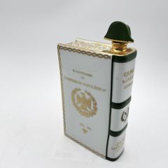 未開栓 カミュ ナポレオン リモージュ ブック型ボトル 緑 22K金彩 箱・栓付 未開栓 カミュ ナポレオン リモージュ ブック型ボトル 緑 22K金彩 箱