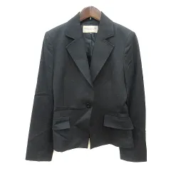 プロポーション ボディドレッシング PROPORTION BODY DRESSING テーラードジャケット シングル 総裏地 3 M 黒 ブラック /MN