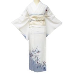 訪問着 絽4点フルセットa697お宮参り結婚式 (絽 夏帯 帯締め帯揚げ