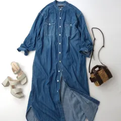 URBAN RESEARCH アーバンリサーチ デニムシャツ ワンピース ロング (35Y＋2768)26H