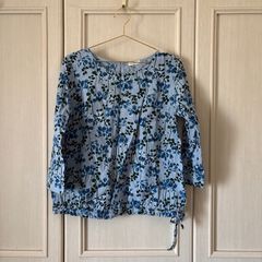 TO BE CHIC トゥービーシック ブラウス シアー 花柄 フリル40 L - メルカリ