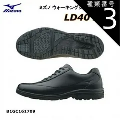 種類3：09：ブラック/25.0cm 【送料無料！】MIZUNO  ミズノ  LD40IV （ウォーキング）メンズ ブラック [B1GC161709]