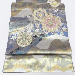 袋帯 大華文 鳥 金糸 正絹 六通 HRT004 - メルカリ