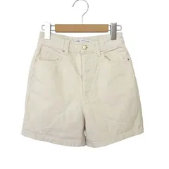 ザラ ZARA パンツ ショート 綿 コットン 2 キナリ