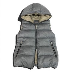 ✨美品✨デュベティカ ダウンベスト チェルッティ カシミヤ グレー 38