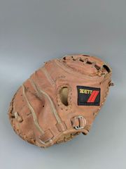美品】ZETT ゼット キャッチャーミットBRC-3712 SteerHide - メルカリ