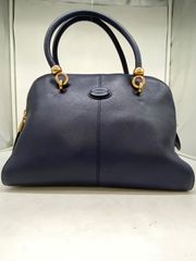 極美品✨トッズ セラ 2way ショルダーバッグ レザー バイカラー - メルカリ