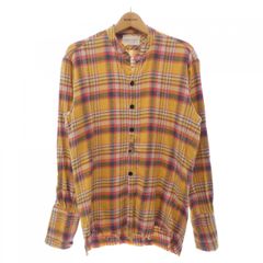 さとさと様専用】GREG LAUREN 赤×紺 チェックシャツ - メルカリ