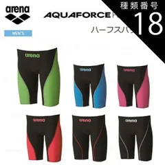 種類18：BKRD/M arena(アリーナ) 競泳用 水着 メンズ AQUAFORCE FUSION 2 ハーフスパッツ FINA承認 [ARN-7011M]