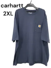 carhartt 半袖 Tシャツ 2XL ネイビー 965