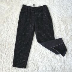 tricot 토리코 콤데 갤슨 트위드 스웃트 팬츠