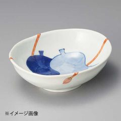 有田焼 よざん窯 蔓草文 ミシン型小物入れ 染錦・赤絵2個セット☆ 有田焼 よざん窯 蔓草文 ミシン型小物入れ 染錦・赤絵2個セット