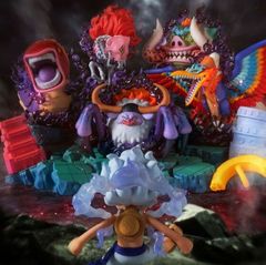 ワンピース ワールドコレクタブルフィギュア PREMIUM ルフィVS五老星