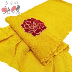 A141☆高級‼️豪華‼️色紙重ね袋帯テーブルランナータッセル付き