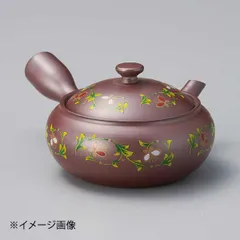 【新品】万古急須1.5平丸若草(まるっと網)(萬古焼)