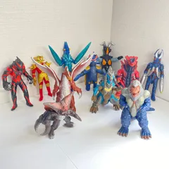 ウルトラ怪獣 11体セット ソフビ タグ無し ゼットン テンペラー星人 メルバ モンスアーガー ウルトラマンベリアル レイキュバスゴルザ エースキラー パワードバルタン星人 バルタン星人 ベージカル 特撮フィギュア 特ソ18 W