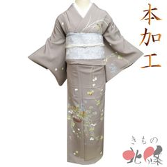 夏着物 絽 正絹 蛍柄 身丈156.5cm 裄63cm - メルカリ