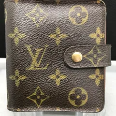 Louis Vuitton　ルイヴィトン　二つ折り財布　コンパクトジップ　モノグラム　835