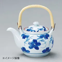 【新品】染花紋M8号土瓶(有田焼)