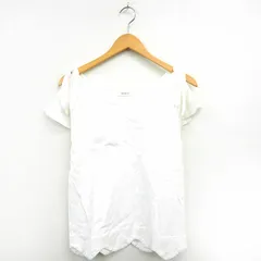 バナーバレット Banner Barrett Tシャツ カットソー 無地 シンプル リボン 丸首 半袖 コットン 綿 38 ホワイト 白 /MT44のサムネイル