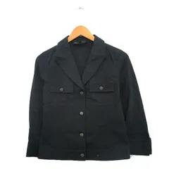 ボディドレッシングデラックス BODY DRESSING Deluxe テーラードジャケット ブレザー コットン シンプル 9 ブラック 黒 /KT21のサムネイル