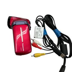 美品】Panasonic HX-DC3 デジタルムービーカメラ レッド - メルカリ