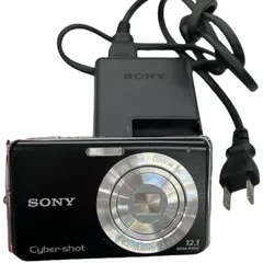 美品　SONY カメラ　DSC-W190 ブラック　充電器　コンデジ　動作品 2026年最新】DSC-W190の人気アイテム - メルカリ