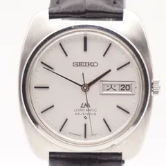 ⭐訳あり特価 日差約+2分 SEIKO セイコー LM ロードマチック 5606-7130 自動巻き デイデイト シルバーダイヤル 日本製 ヴィンテージ時計  稼働品のサムネイル